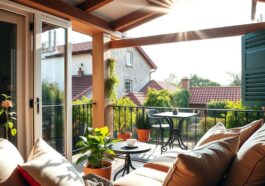 Balkon und Terrasse im Mehrgenerationenhaus nutzen