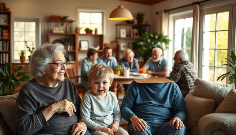 Freundschaften im Mehrgenerationenhaus pflegen