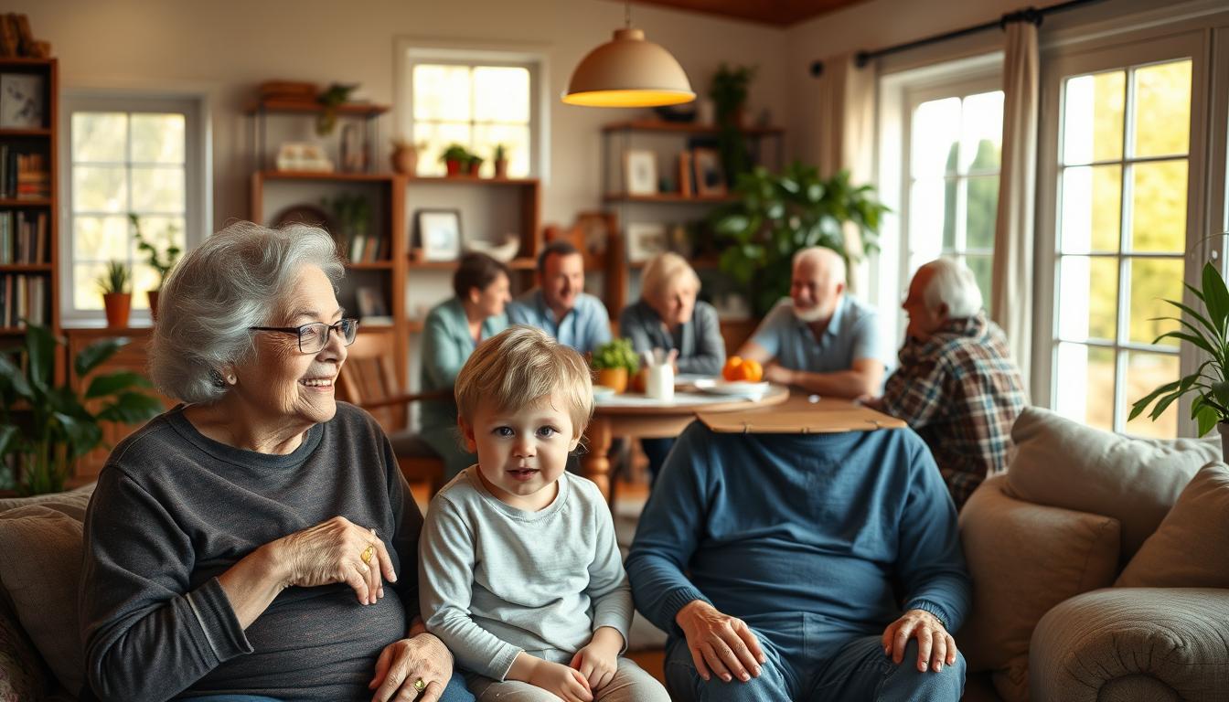 Freundschaften im Mehrgenerationenhaus pflegen