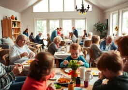 Generationenübergreifende Aktivitäten im Mehrgenerationenhaus