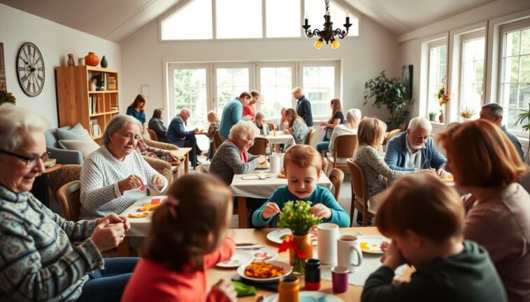 Generationenübergreifende Aktivitäten im Mehrgenerationenhaus