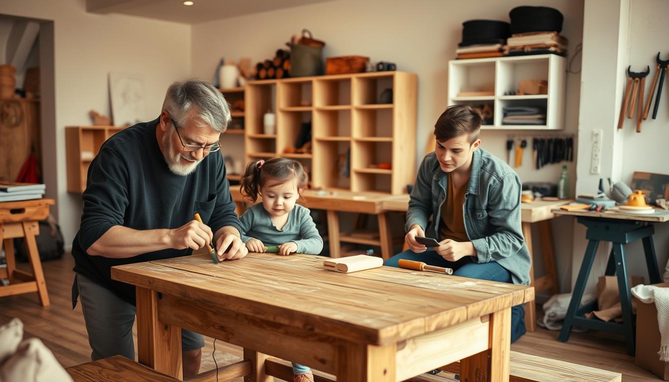 Heimwerken im Mehrgenerationenhaus: Projekte für alle
