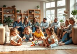Junge Familien im Mehrgenerationenhaus