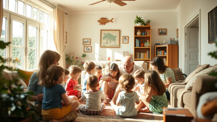 Kinder im Mehrgenerationenhaus erziehen