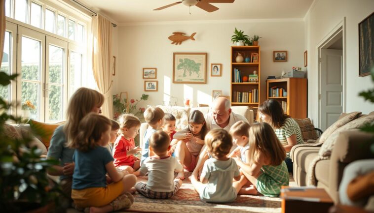 Kinder im Mehrgenerationenhaus erziehen