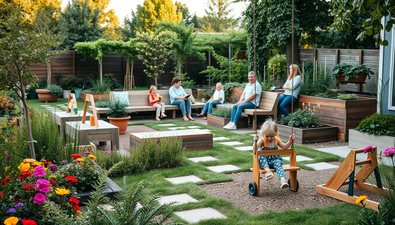 Kinderfreundliche Gartengestaltung im Mehrgenerationenhaus