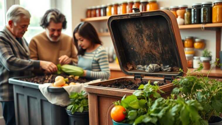 Kompost im Mehrgenerationenhaus richtig nutzen