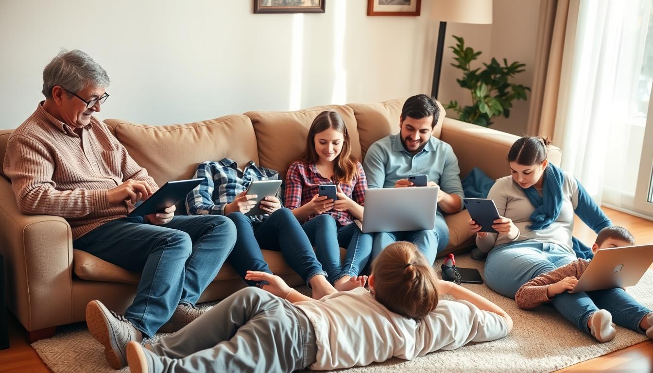 Mediennutzung im Mehrgenerationenhaus: Unterschiede der Generationen