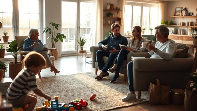 Mehrgenerationenhaus Alltag: Nähe und Freiraum in Balance bringen
