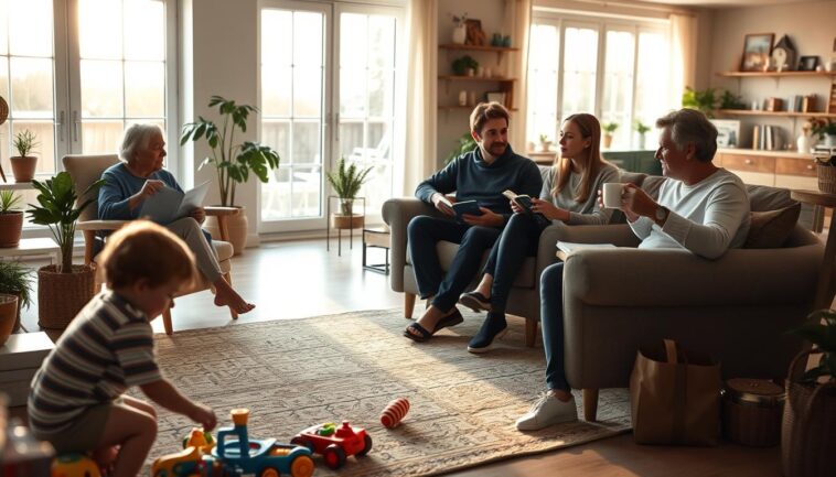 Mehrgenerationenhaus Alltag: Nähe und Freiraum in Balance bringen