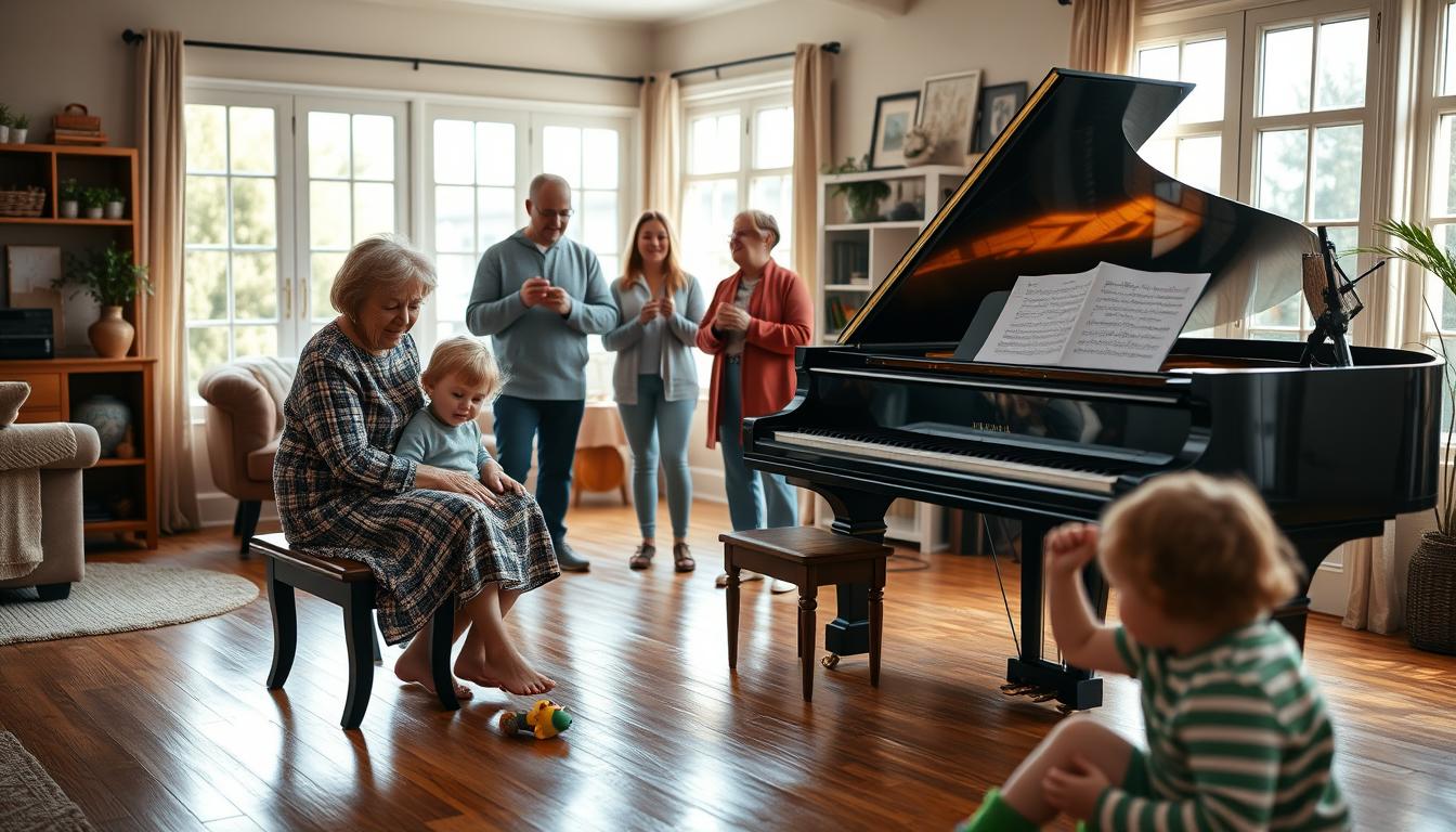 Musizieren und Spielen im Mehrgenerationenhaus