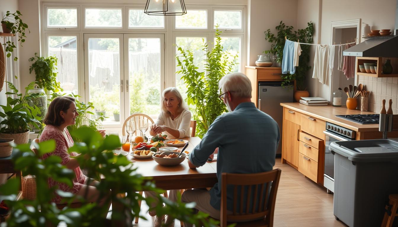 Nachhaltige Haushaltsführung im Mehrgenerationenhaus