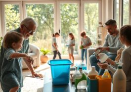 Nachhaltige Reinigung im Mehrgenerationenhaus