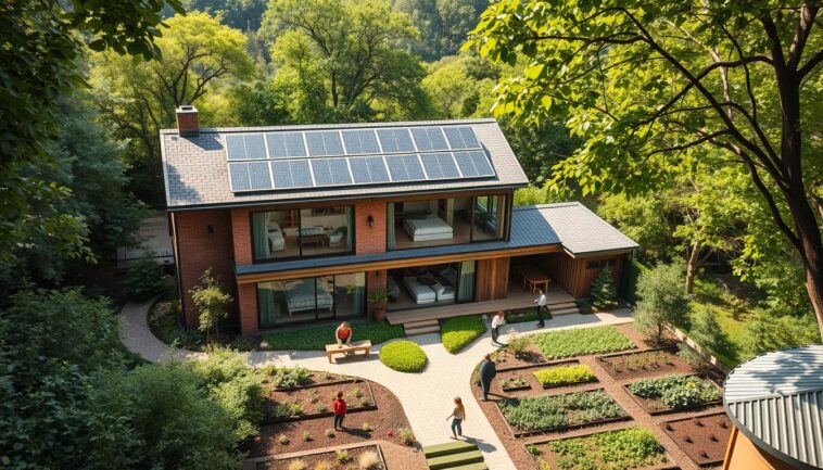 Nachhaltigkeit beim Bau eines Mehrgenerationenhauses