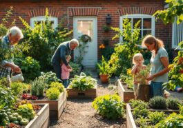 Obst- und Gemüseanbau im Mehrgenerationenhaus