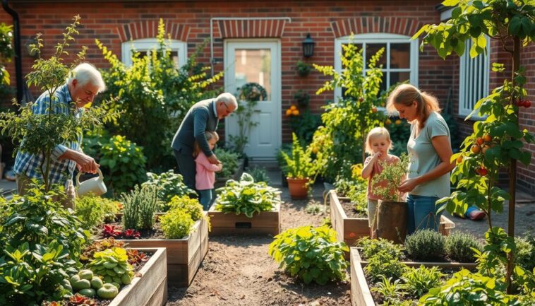 Obst- und Gemüseanbau im Mehrgenerationenhaus