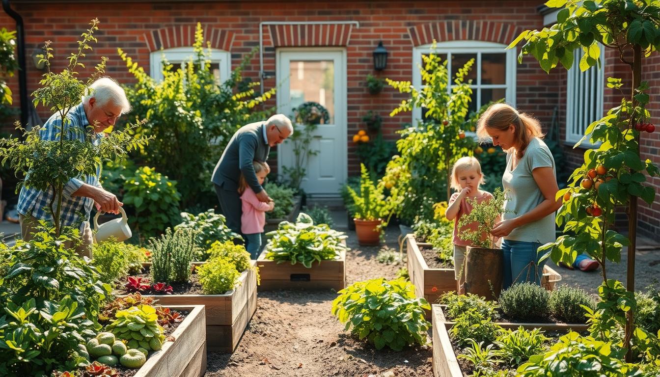 Obst- und Gemüseanbau im Mehrgenerationenhaus