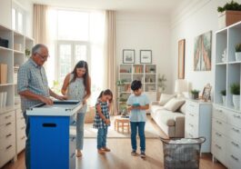 Ordnung im Mehrgenerationenhaus schaffen