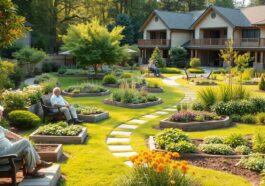 Seniorenfreundliche Gartenideen im Mehrgenerationenhaus
