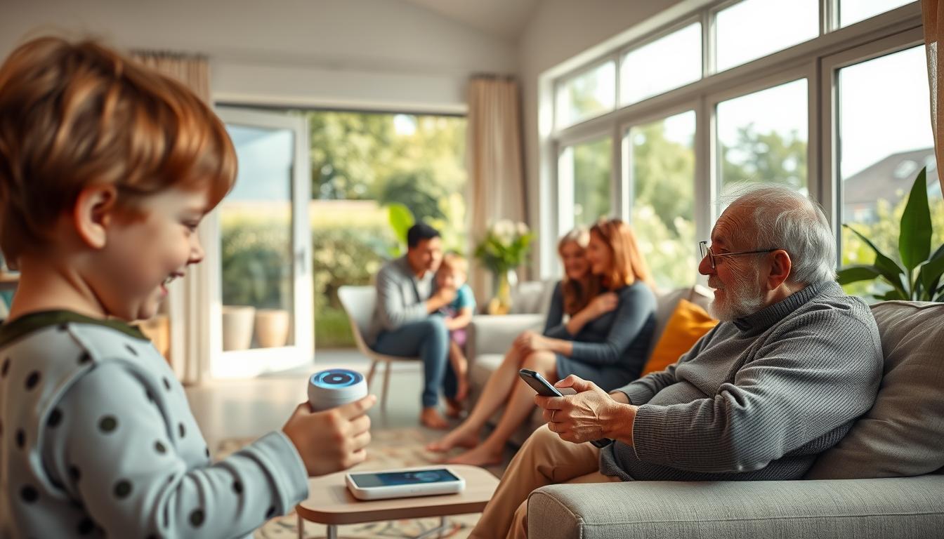 Smarthome-Technik im Mehrgenerationenhaus nutzen