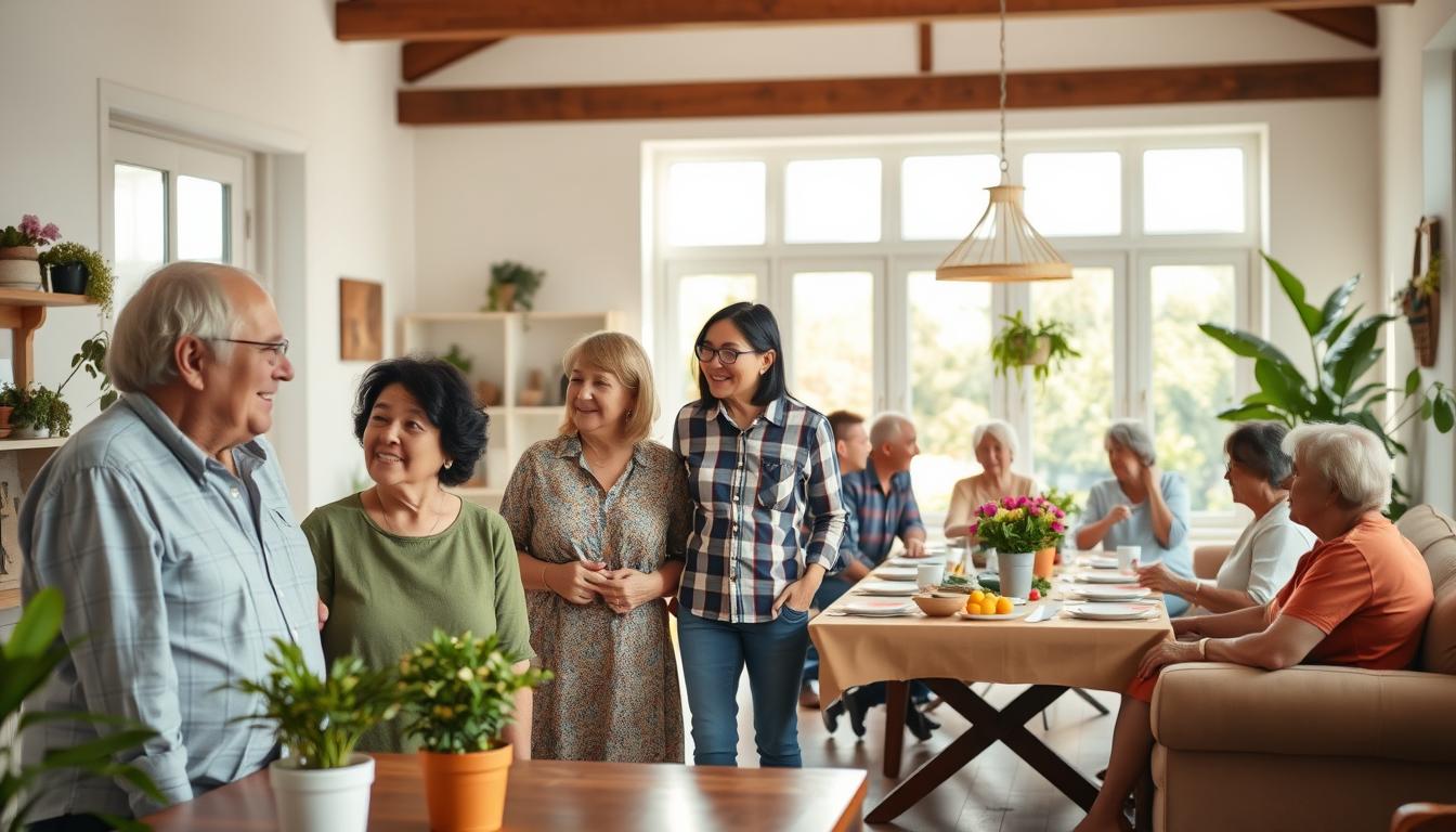 Soziale Kontakte im Mehrgenerationenhaus pflegen
