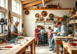 Werkstatt im Mehrgenerationenhaus einrichten