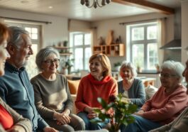 Wohlbefinden durch Gemeinschaft im Mehrgenerationenhaus