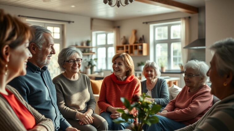 Wohlbefinden durch Gemeinschaft im Mehrgenerationenhaus