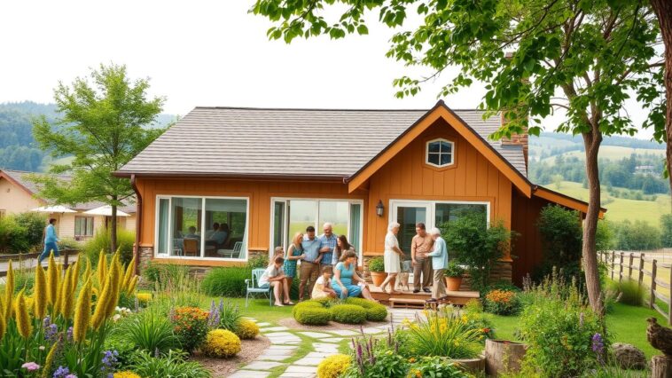 Wohnen im Alter: Mehrgenerationenhaus als Lösung