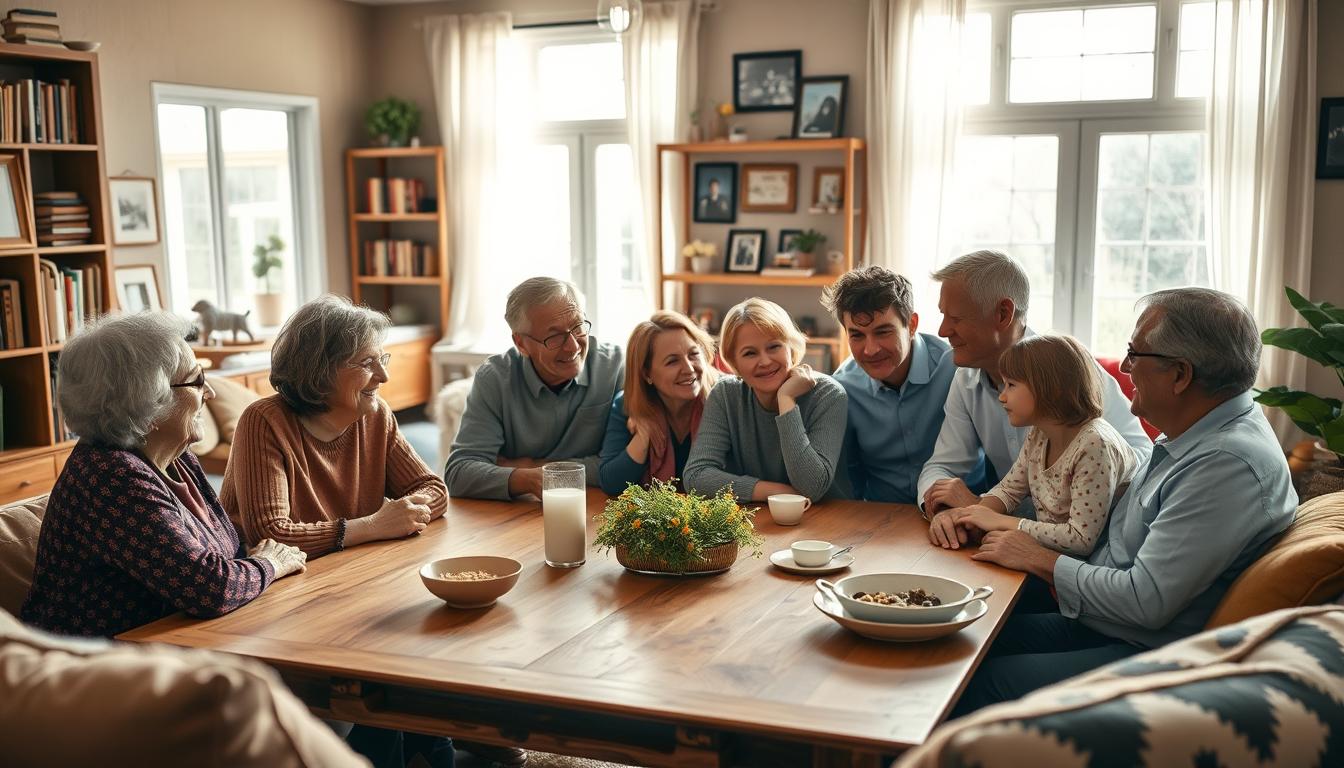 Wohnen mit mehreren Generationen weltweit